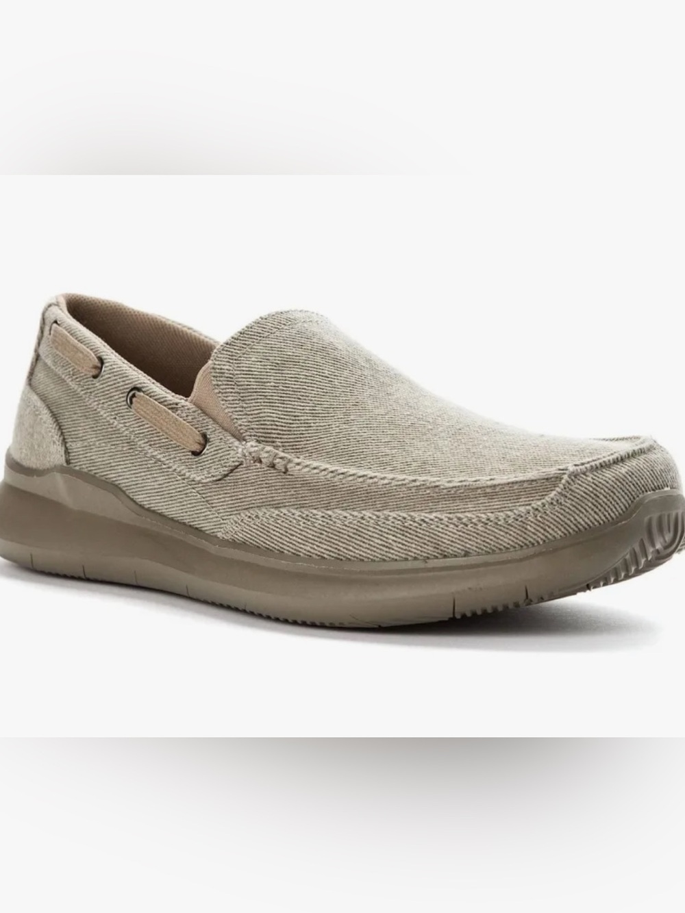 Propet Sawyer Canvas Boat Shoe Men’s Size 9M New